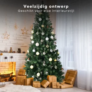 Cheqo® Luxe Kunstkerstboom 150 cm PVC Groen