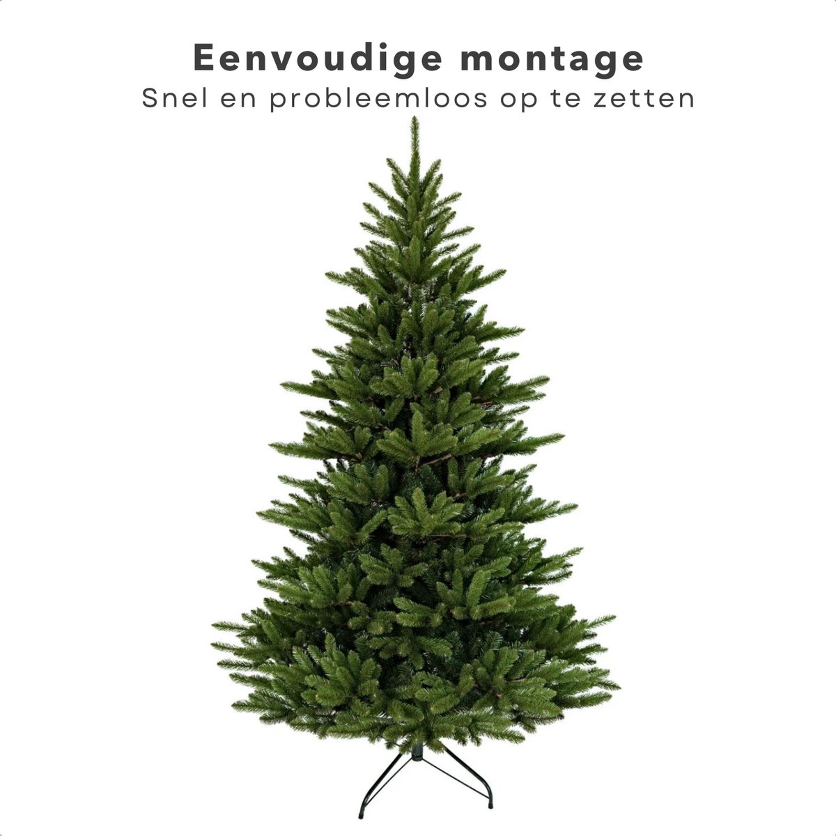 Cheqo® Luxe Kunstkerstboom 150 cm PVC Groen