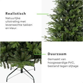 Cheqo Luxe Kunstkerstboom 180 cm PVC Groen