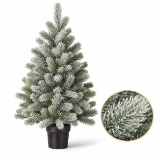 Cheqo® mini kerstboom in pot