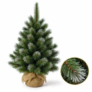 Cheqo® mini kerstboom met sneeuw