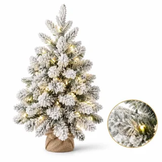 Cheqo® mini kerstboom met verlichting