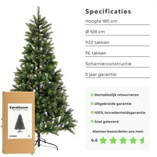 Cheqo® Nagoya Kunstkerstboom