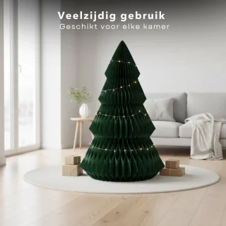 Cheqo® Papieren Kerstboom