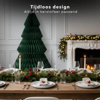 Cheqo® Papieren Kerstboom