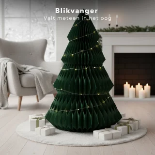 Cheqo® Papieren Kerstboom