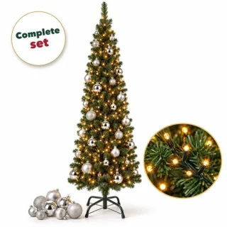 Cheqo® smalle kunstkerstboom 120 cm