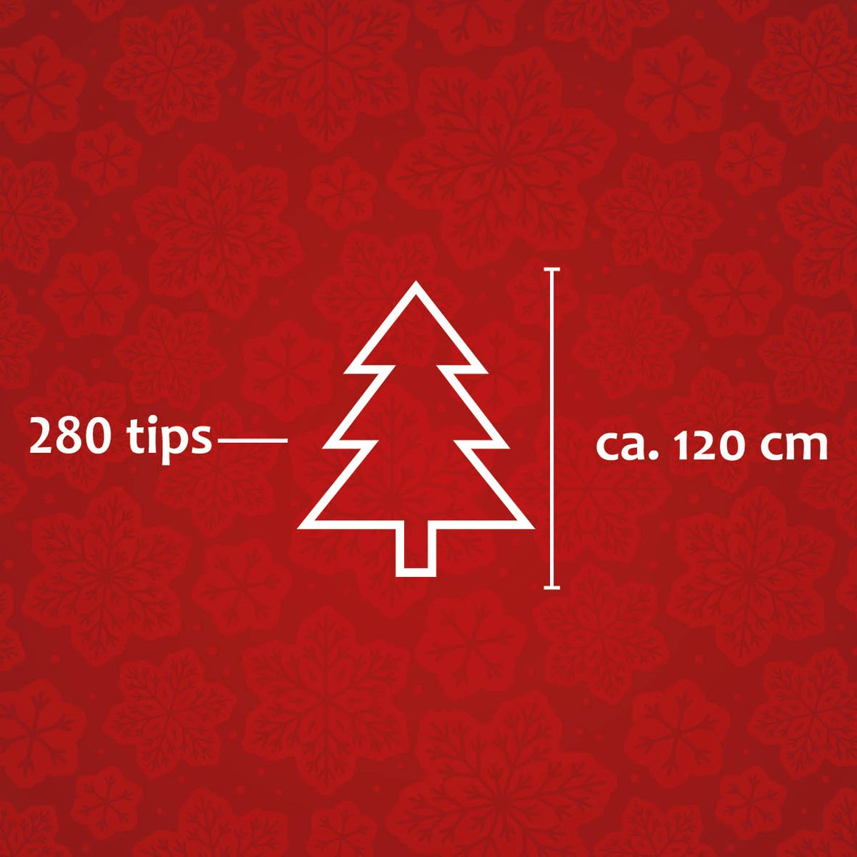 Christmas Gifts Kunstkerstboom Spar 120 cm met Standaard Groen