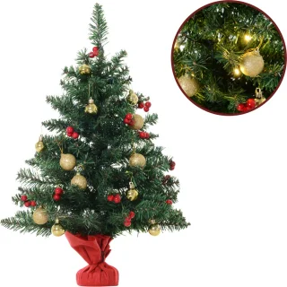 ChristmasGoodz Kunstkerstboom 60 cm met Led verlichting