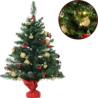 ChristmasGoodz Kunstkerstboom 60 cm met Led verlichting