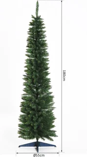 ChristmasGoodz Kunstkerstboom Smal 180 cm