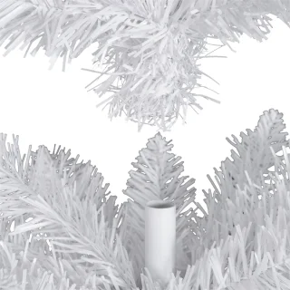 ChristmasGoodz - Kunstkerstboom Smal 180 cm Wit