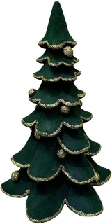 Clayre & Eef kerstboom groen keramisch