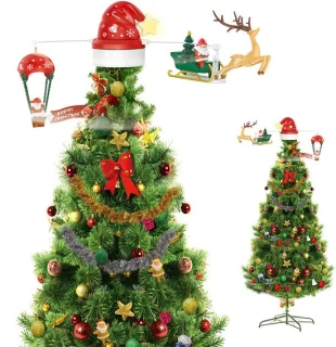 Clayre & Eef kerstboom piek rood