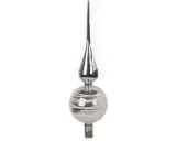 Clayre & Eef Kerstboom Piek Zilverkleurig Glas