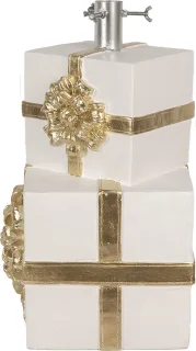 Clayre & Eef Kerstboom Standaard 30x28x48 cm Wit