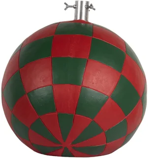 Clayre & Eef Kerstboom Standaard Keramiek 42x42x43 cm Rood Groen