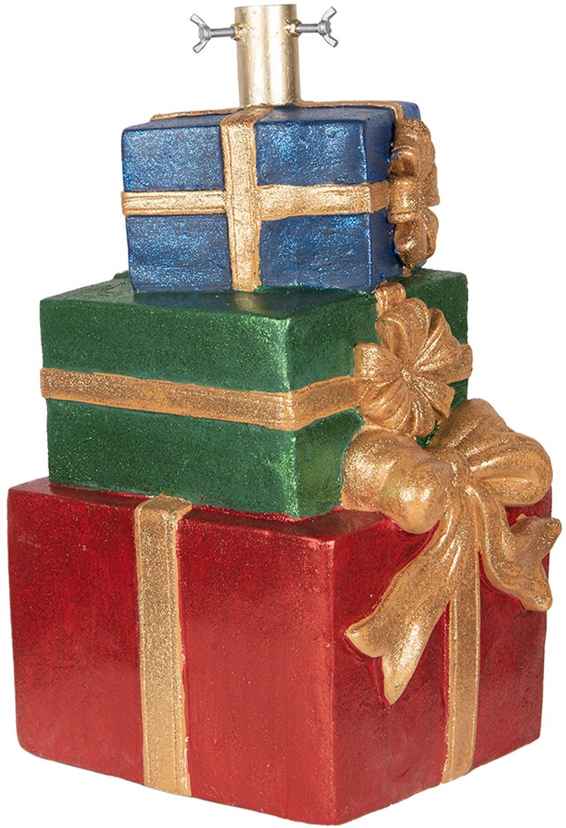 Clayre & Eef Kerstboom Standaard Rood Keramiek 25x28x48 cm