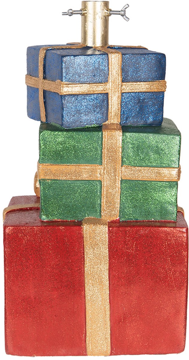 Clayre & Eef Kerstboom Standaard Rood Keramiek 25x28x48 cm