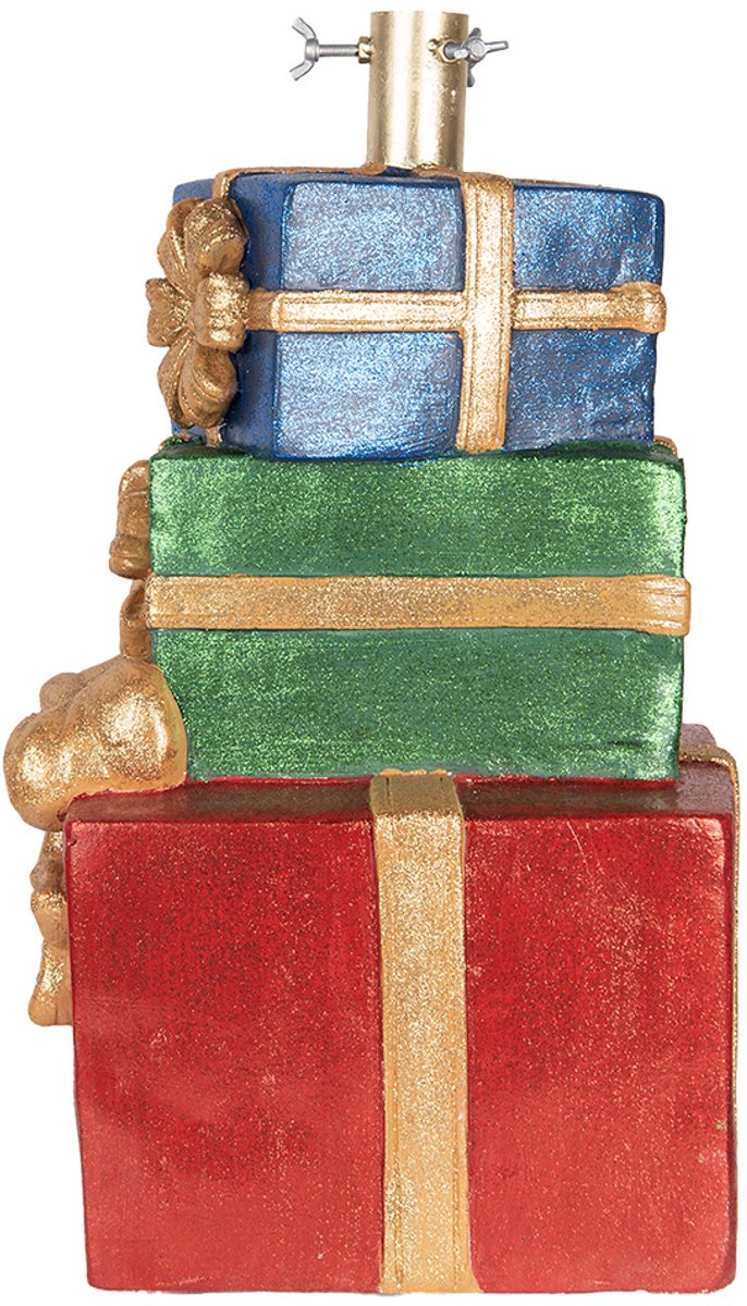 Clayre & Eef Kerstboom Standaard Rood Keramiek 25x28x48 cm