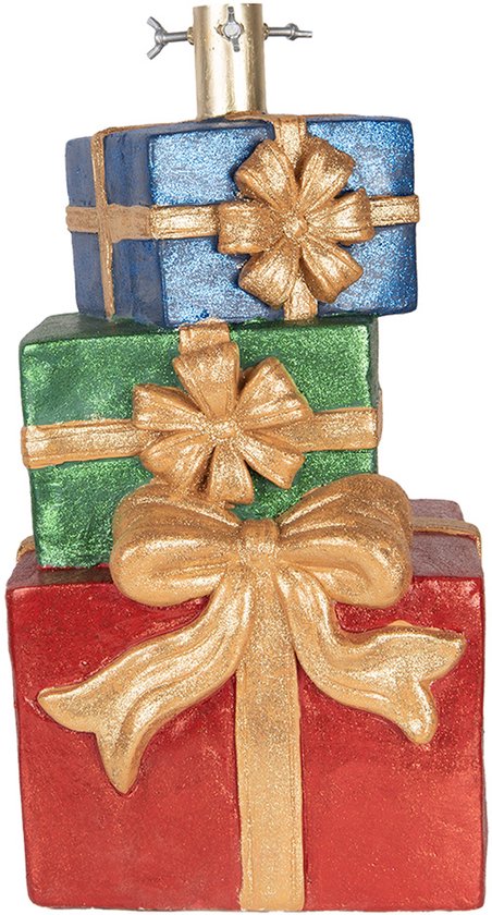 Clayre & Eef Kerstboom Standaard Rood Keramiek 25x28x48 cm