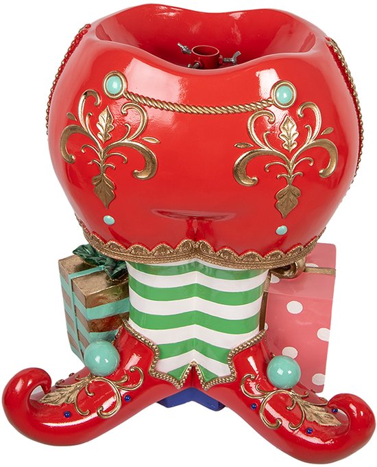 Clayre & Eef Kerstboom Standaard Schoenen Rood