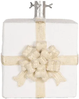 Clayre & Eef Kerstboom Standaard Wit Keramiek