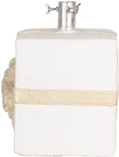 Clayre & Eef Kerstboom Standaard Wit Keramiek