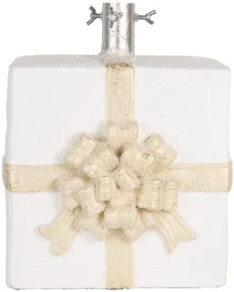 Clayre & Eef Kerstboom Standaard Wit Keramiek