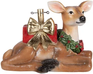 Clayre & Eef kerstboomstandaard hert