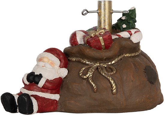 Clayre & Eef Kerstboomstandaard Keramiek Bruin