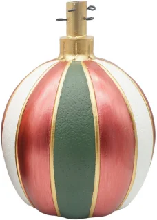 Clayre & Eef kerstboomstandaard kerstbal rood kunststof