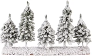 Clayre & Eef Mini Kunstkerstboom 40x8x25 cm
