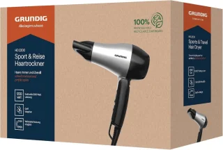 Compacte Reisföhn 1200W met Inklapbare Handgreep