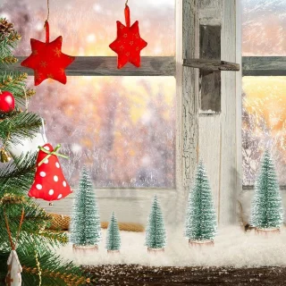 Cosensi - Mini kunstkerstboom tafelmodel