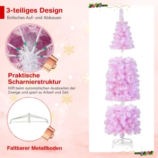 COSTWAY 180 cm Kunstkerstboom