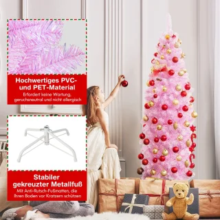 COSTWAY 180 cm Kunstkerstboom