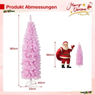 COSTWAY 180 cm Kunstkerstboom