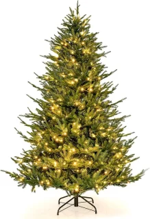COSTWAY 180 cm kunstkerstboom groen