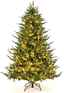 COSTWAY 180 cm kunstkerstboom groen