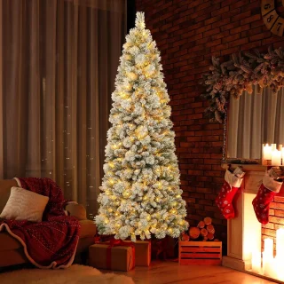 COSTWAY 210 cm kunstkerstboom
