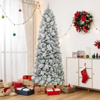 COSTWAY 210 cm kunstkerstboom