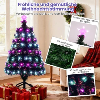 COSTWAY 90 cm kunstkerstboom