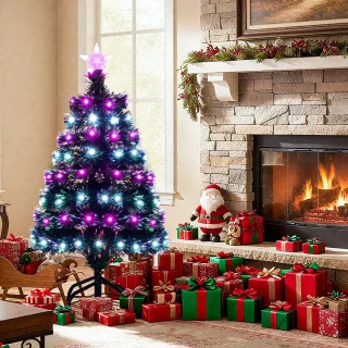 COSTWAY 90 cm kunstkerstboom