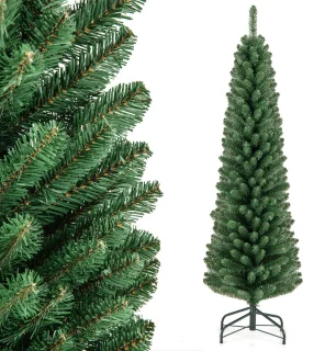 COSTWAY Kerstboom 150 cm kunstlicht