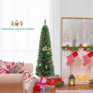 COSTWAY Kerstboom 150 cm kunstlicht