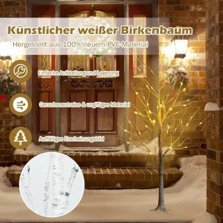 COSTWAY Kunstberk 120 cm