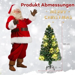 COSTWAY Kunstkerstboom 120 cm