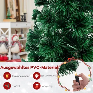 COSTWAY Kunstkerstboom 120 cm