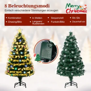 COSTWAY Kunstkerstboom 120 cm